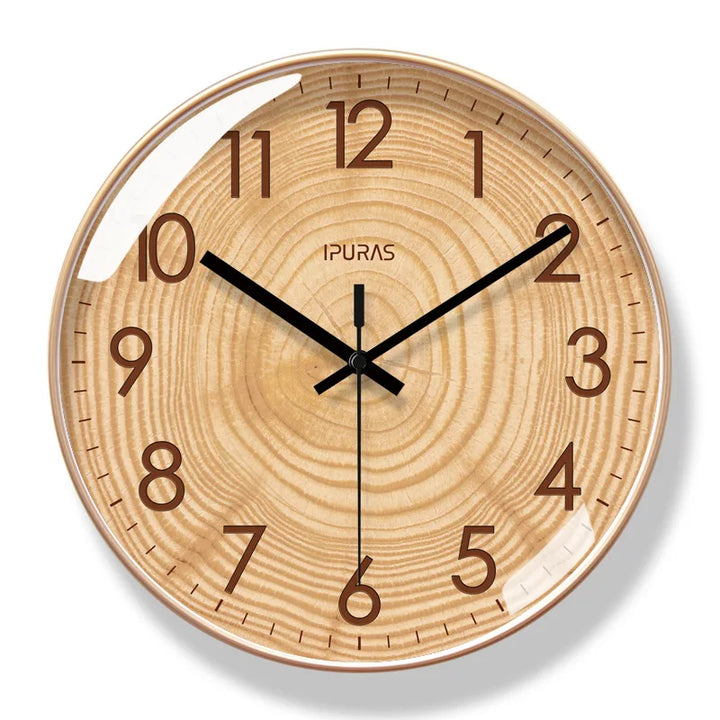 TimeWisp vægur i træ – Stille og stilfuldt ur