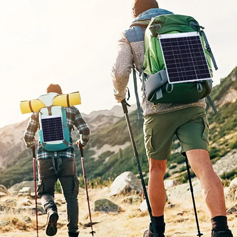 SOLVION Charge 100W Bærbart Solpanel | 5V | Dual USB | Vandtæt | Outdoor & Camping