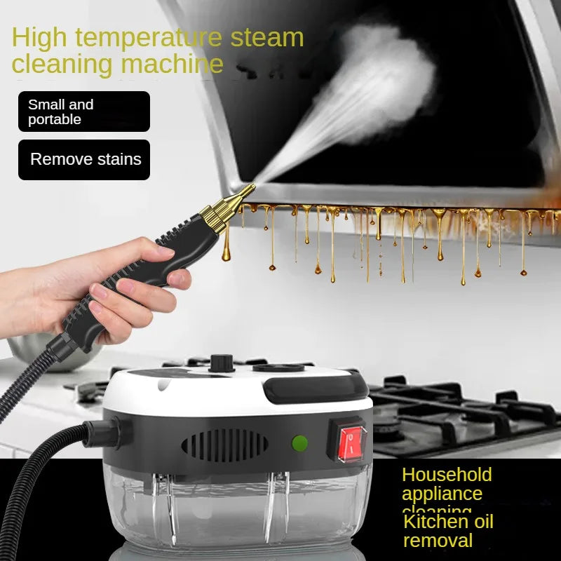STEAMVOLT damprenser | 2500 W højtryk | 3 bar damptryk | Til køkken, badeværelse & hjem