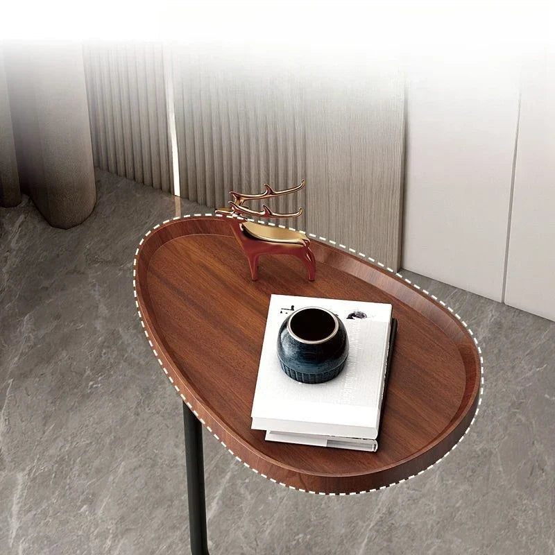 Nirethia - C-formet flytbart sofabord ideel til sofa eller seng