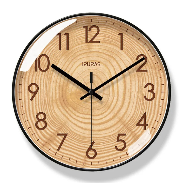 TimeWisp vægur i træ – Stille og stilfuldt ur