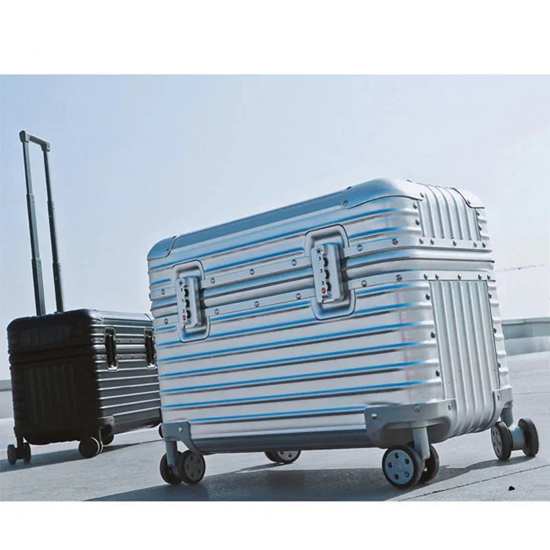Kuffert i polycarbonat med aluminium-magnesium – Monaco