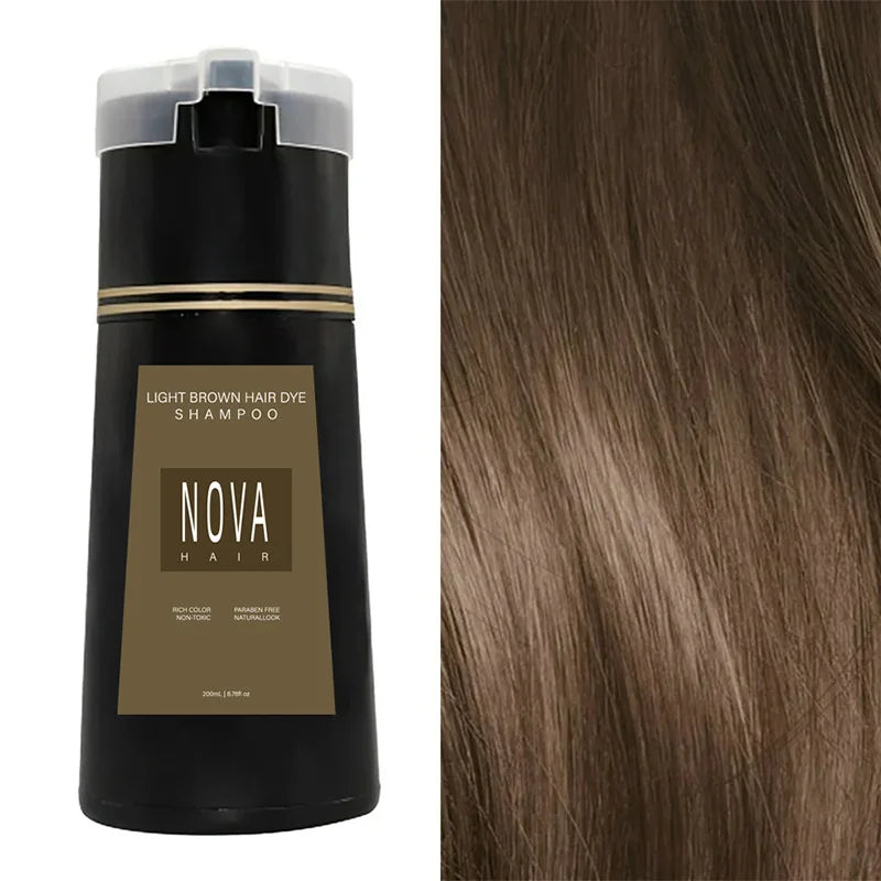 NovaHair Instant Farveshampoo – Genopfrisker hårfarven