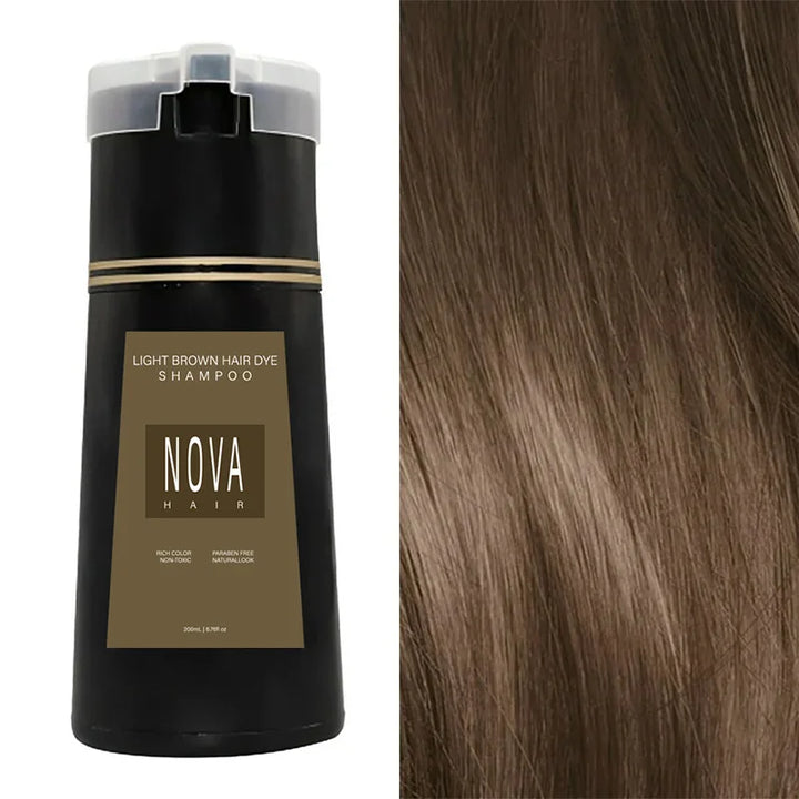NovaHair Instant Farveshampoo – Genopfrisker hårfarven