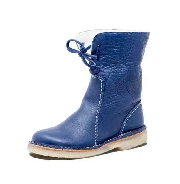 Luksuriøse halvhøje foerede damestøvler - Sophia Hike Boot