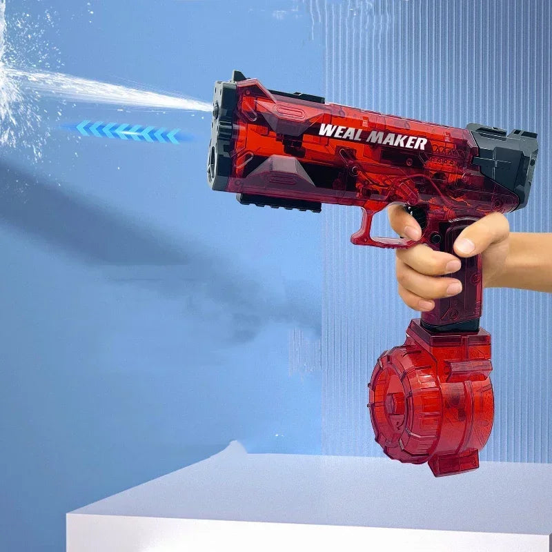 SplashForce Ultimate Soaker | Genopladelig elektrisk vandpistol til kontinuerlig skydning