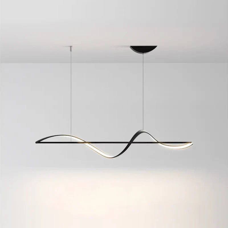 "Fala"-pendellampe – moderne LED-lampe til bord eller køkkenø