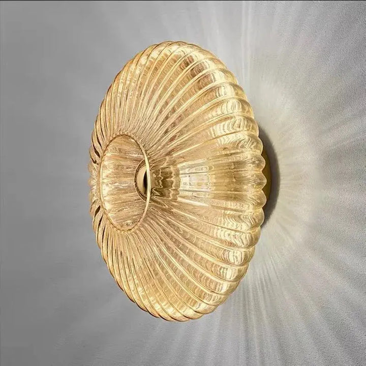 OpaliVé nordisk vægglampe i glas | Kreativ belysning til lofter og vægge i moderne interiør