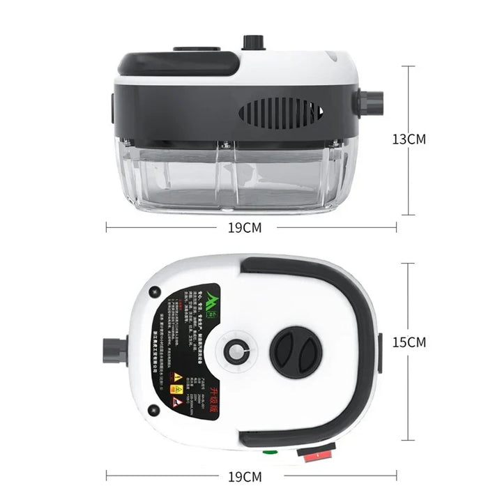 STEAMVOLT damprenser | 2500 W højtryk | 3 bar damptryk | Til køkken, badeværelse & hjem