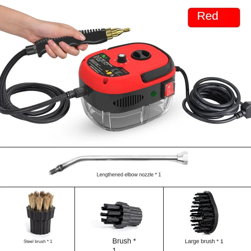 STEAMVOLT damprenser | 2500 W højtryk | 3 bar damptryk | Til køkken, badeværelse & hjem