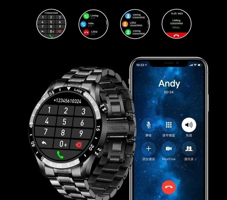 Luksus-smartwatch til mænd – Axel