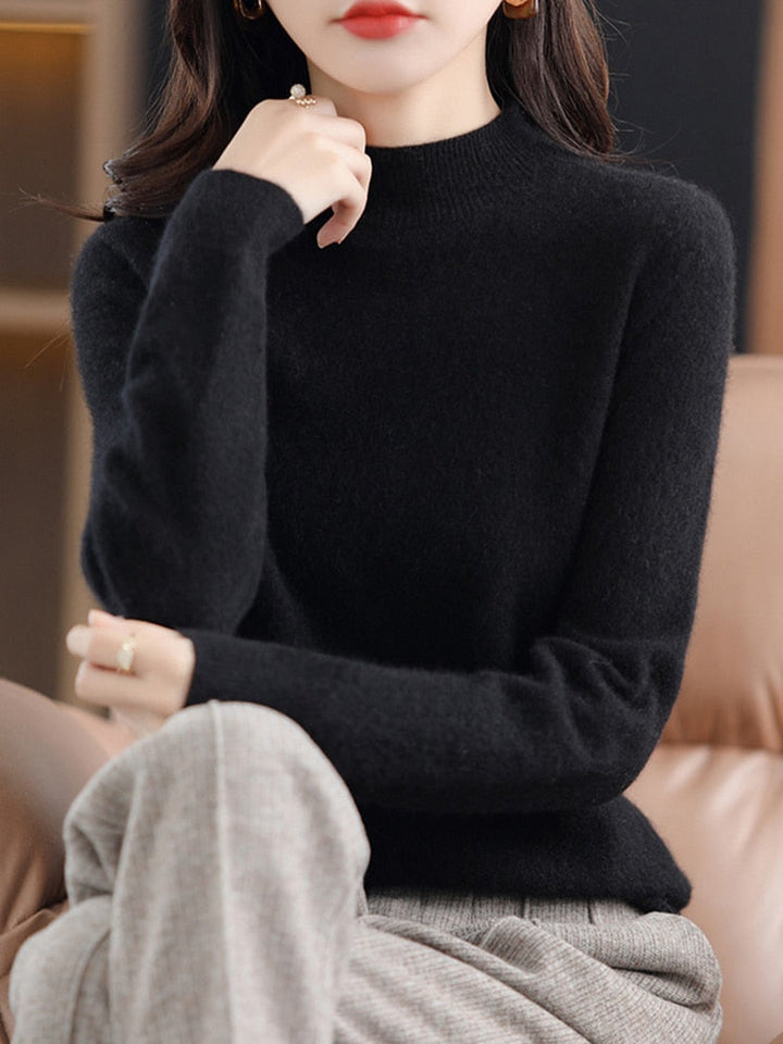 Cashmere-sweater SilkThread | Let premium pullover til kvinder, velegnet til alle årstider