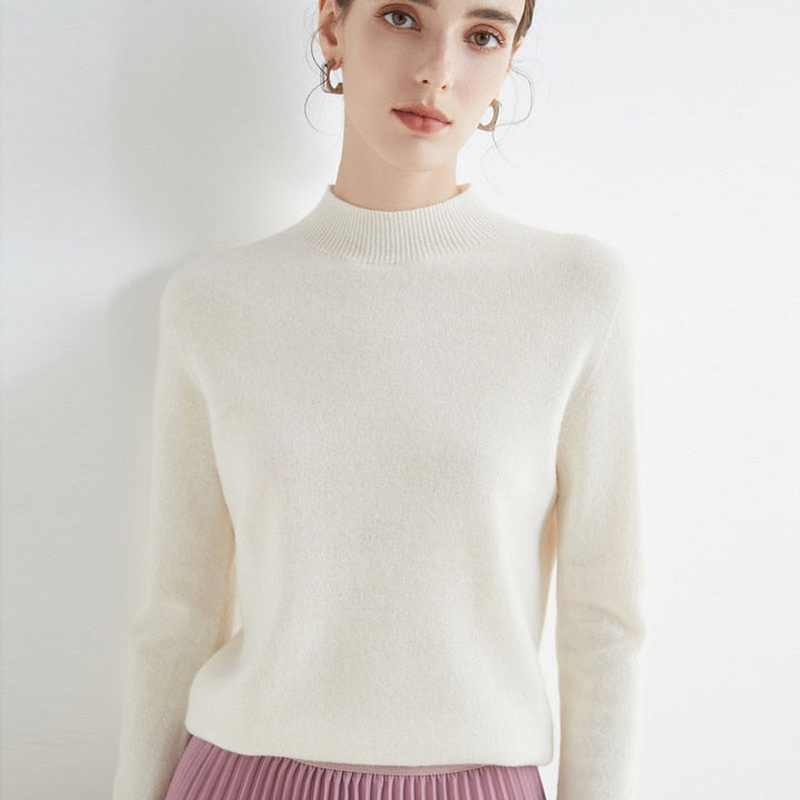 Cashmere-sweater SilkThread | Let premium pullover til kvinder, velegnet til alle årstider