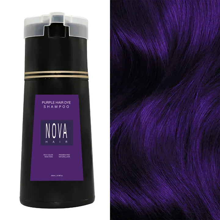 NovaHair Instant Farveshampoo – Genopfrisker hårfarven