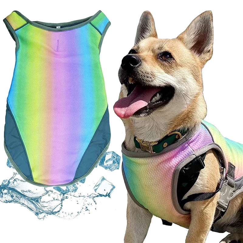 PawLux Ultra-Cool hundevest | Åndbar og UV-beskyttende hundejakke til varmen