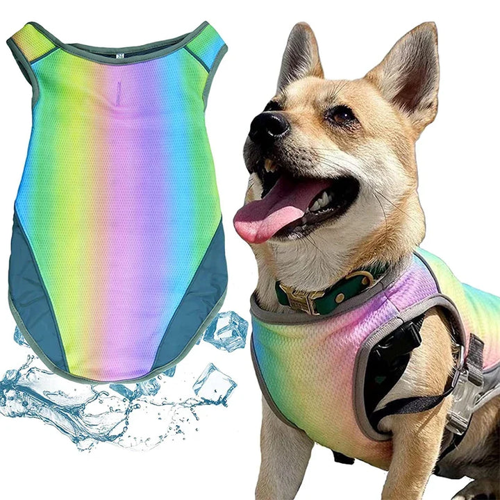PawLux Ultra-Cool hundevest | Åndbar og UV-beskyttende hundejakke til varmen