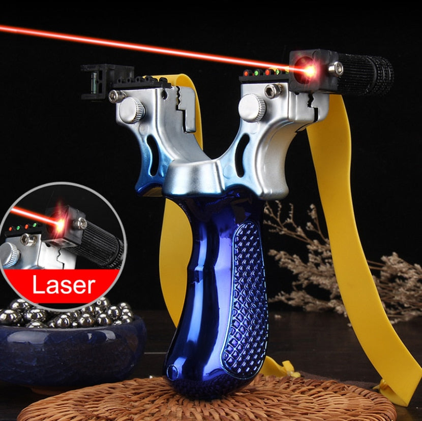 Slangebøsse med høj præcision og laserlås