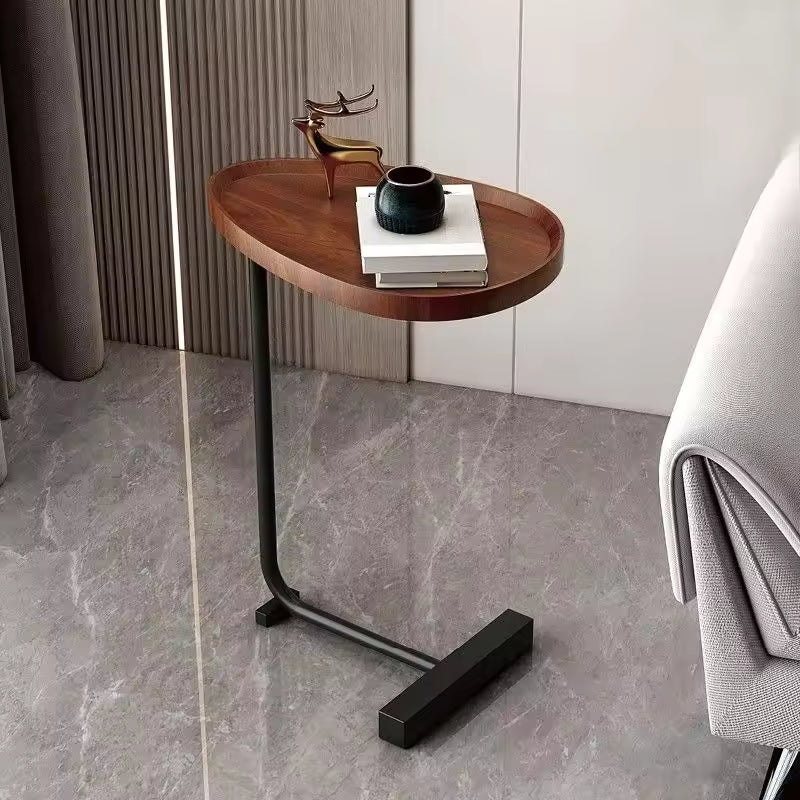 Nirethia - C-formet flytbart sofabord ideel til sofa eller seng