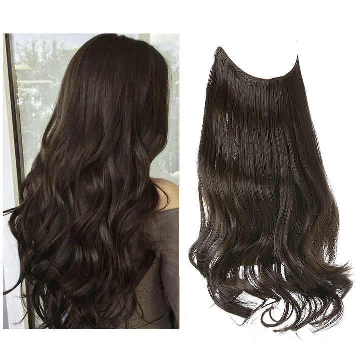 SecretHair | Ægte Hår Extensions Premium | 100% REMY-kvalitet | Volumen og Længde Uden Sømme | Naturlig Glans | Varmebestandig og Holdbar