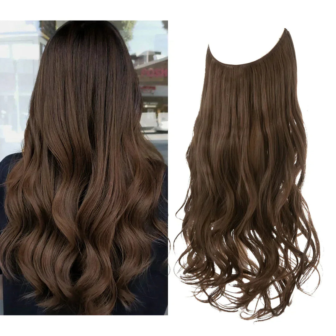 SecretHair | Ægte Hår Extensions Premium | 100% REMY-kvalitet | Volumen og Længde Uden Sømme | Naturlig Glans | Varmebestandig og Holdbar