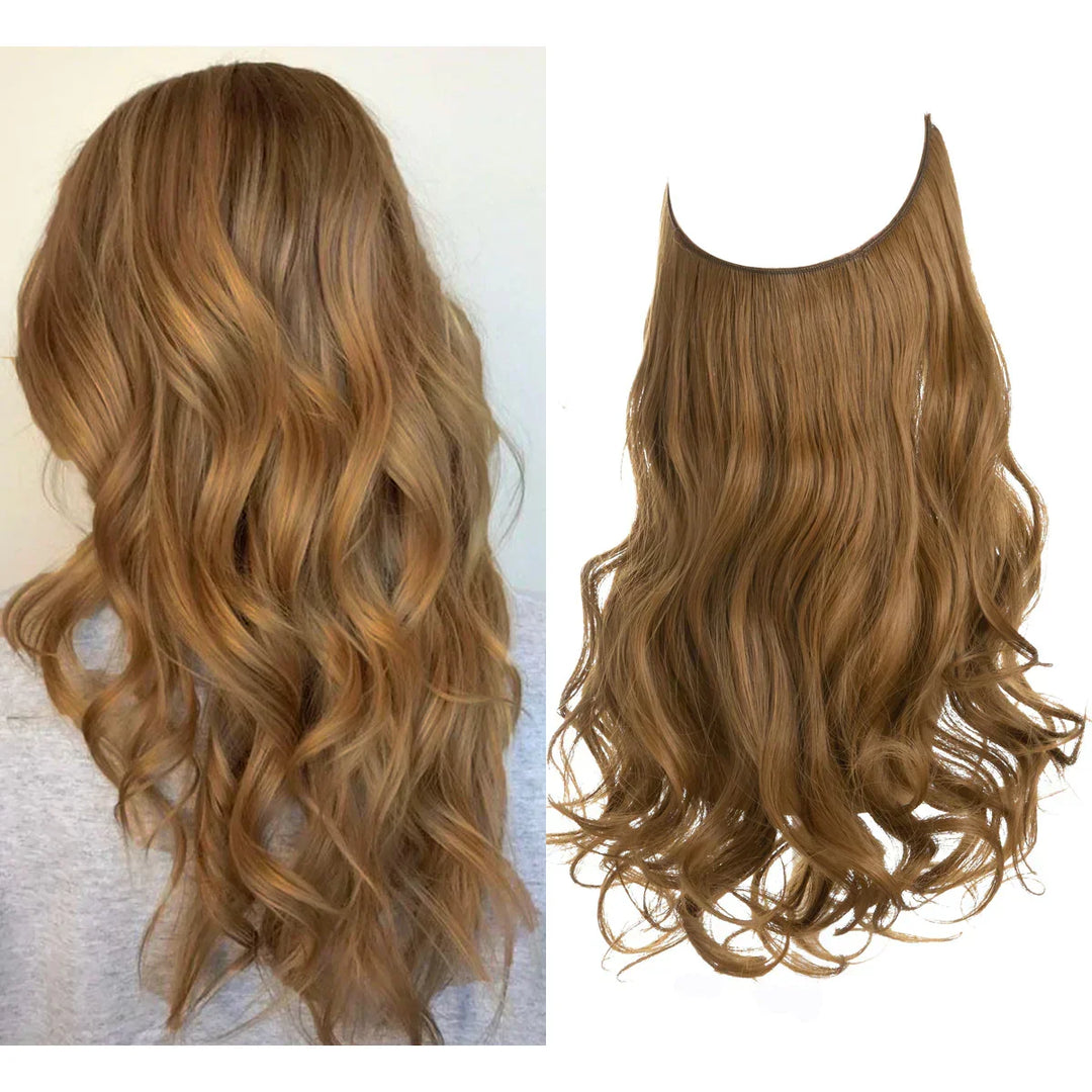 SecretHair | Ægte Hår Extensions Premium | 100% REMY-kvalitet | Volumen og Længde Uden Sømme | Naturlig Glans | Varmebestandig og Holdbar
