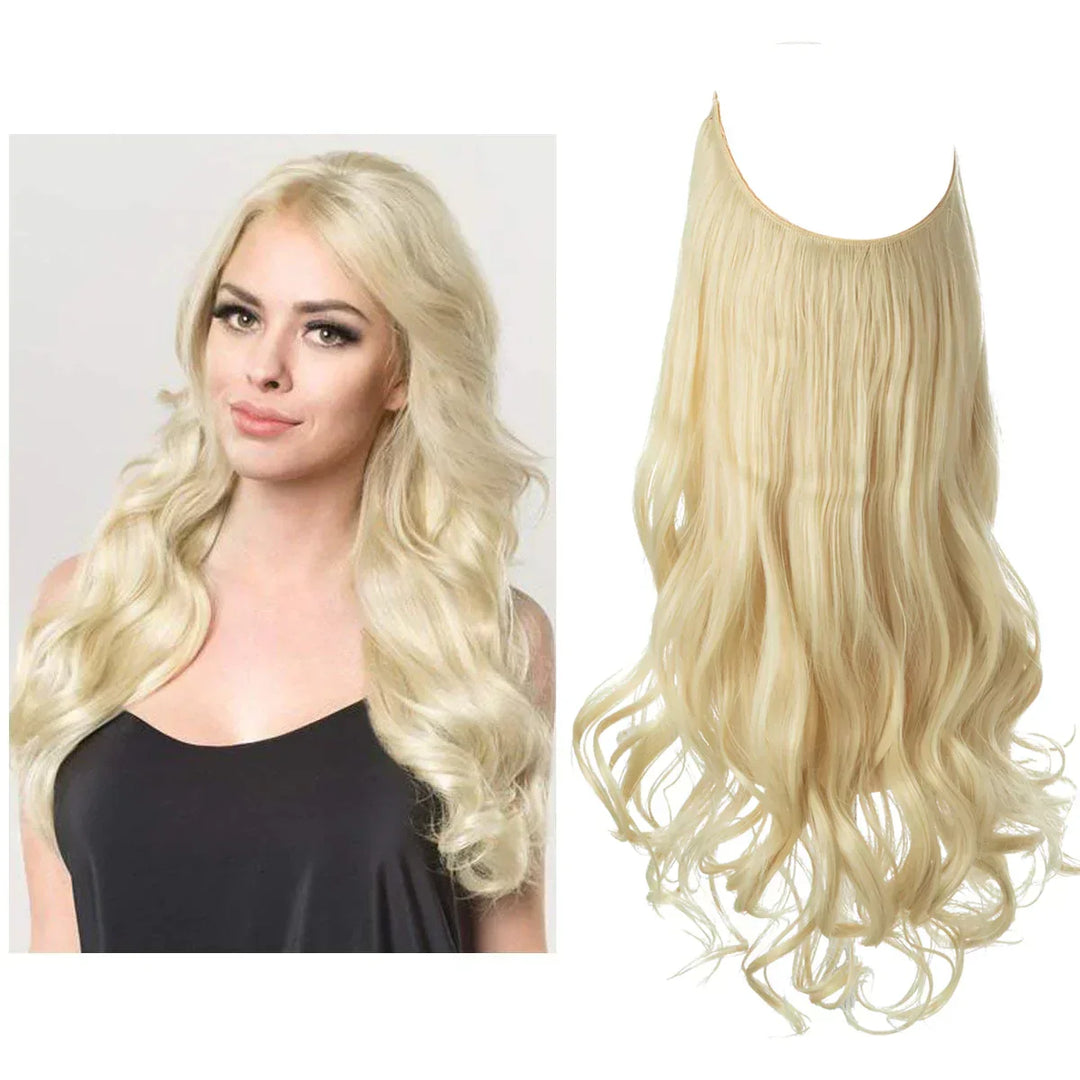 SecretHair | Ægte Hår Extensions Premium | 100% REMY-kvalitet | Volumen og Længde Uden Sømme | Naturlig Glans | Varmebestandig og Holdbar