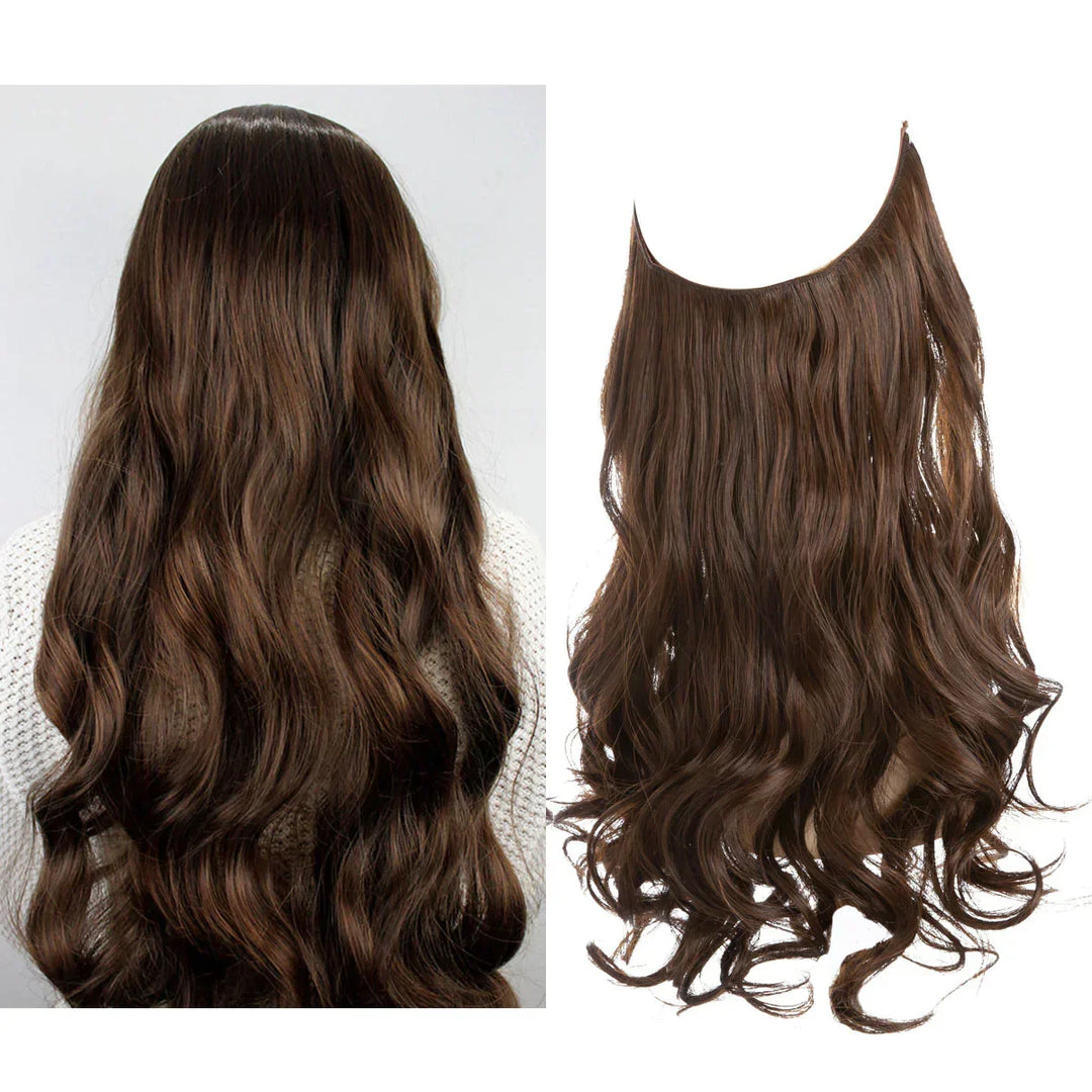 SecretHair | Ægte Hår Extensions Premium | 100% REMY-kvalitet | Volumen og Længde Uden Sømme | Naturlig Glans | Varmebestandig og Holdbar