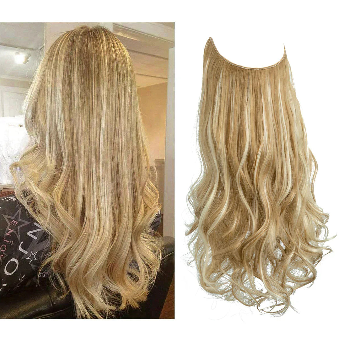 SecretHair | Ægte Hår Extensions Premium | 100% REMY-kvalitet | Volumen og Længde Uden Sømme | Naturlig Glans | Varmebestandig og Holdbar