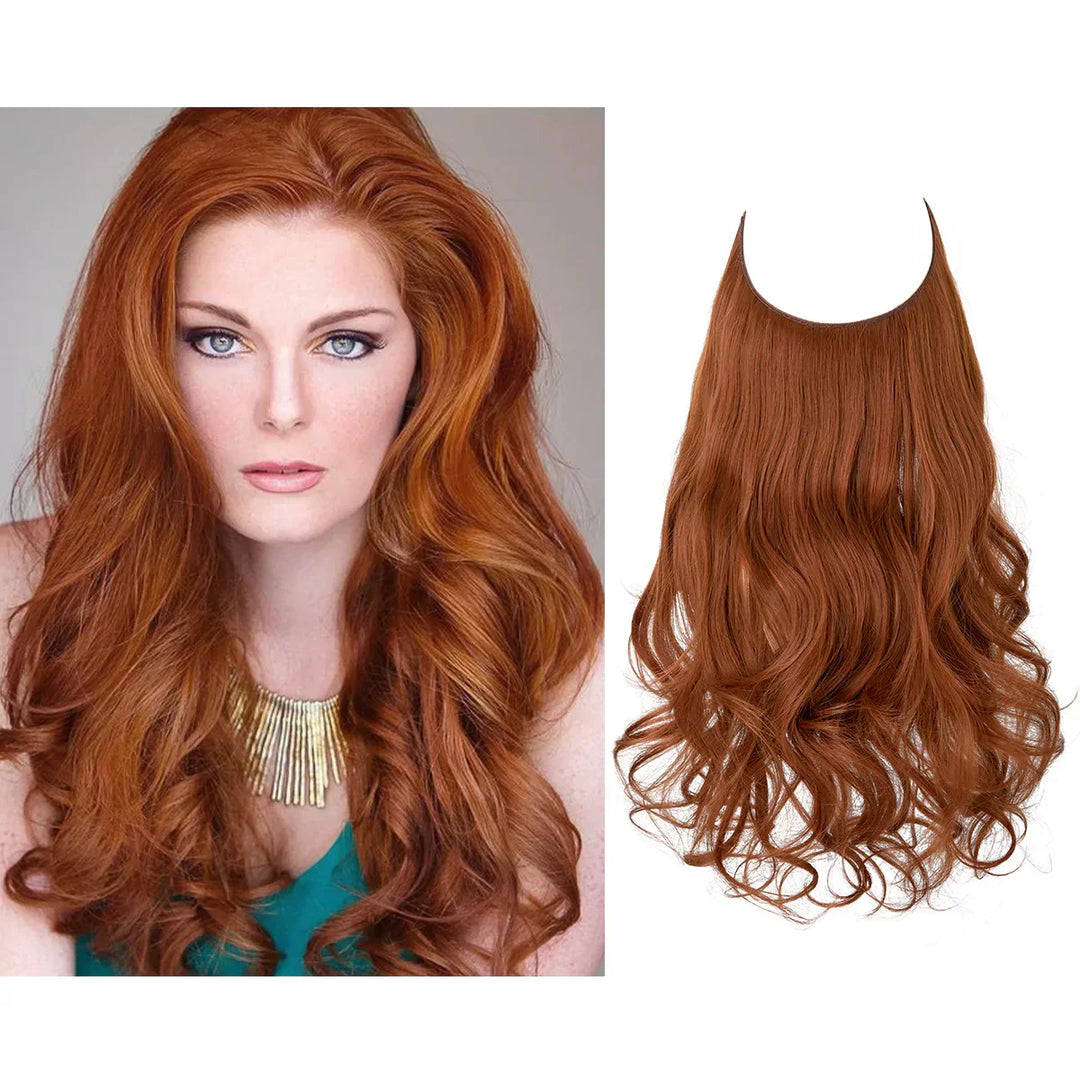 SecretHair | Ægte Hår Extensions Premium | 100% REMY-kvalitet | Volumen og Længde Uden Sømme | Naturlig Glans | Varmebestandig og Holdbar