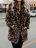 Vinterjakke med leopardprint til kvinder - Sofia