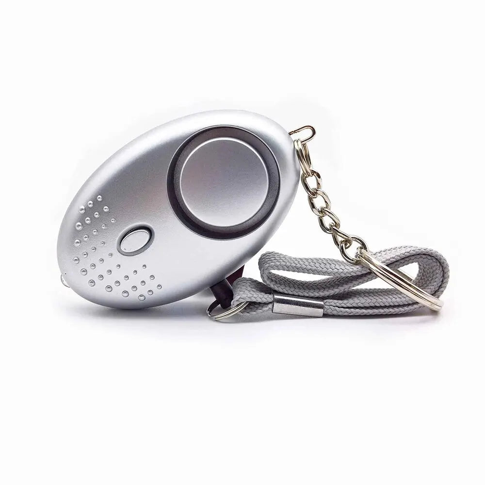 Personlig sikkerhedsalarm med LED-lys (130 dB) – SafeSound