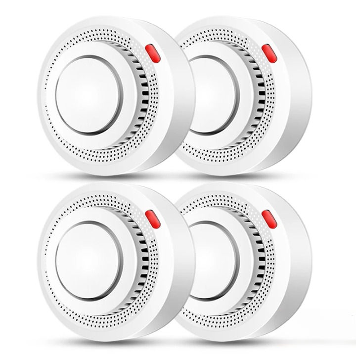 Smart WiFi-røgalarm brandalarm 85dB – SafeSense