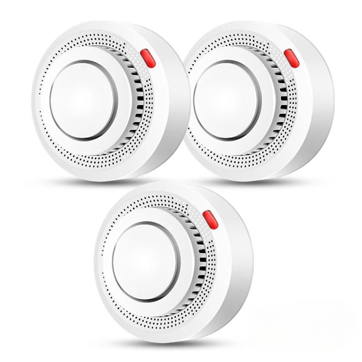 Smart WiFi-røgalarm brandalarm 85dB – SafeSense