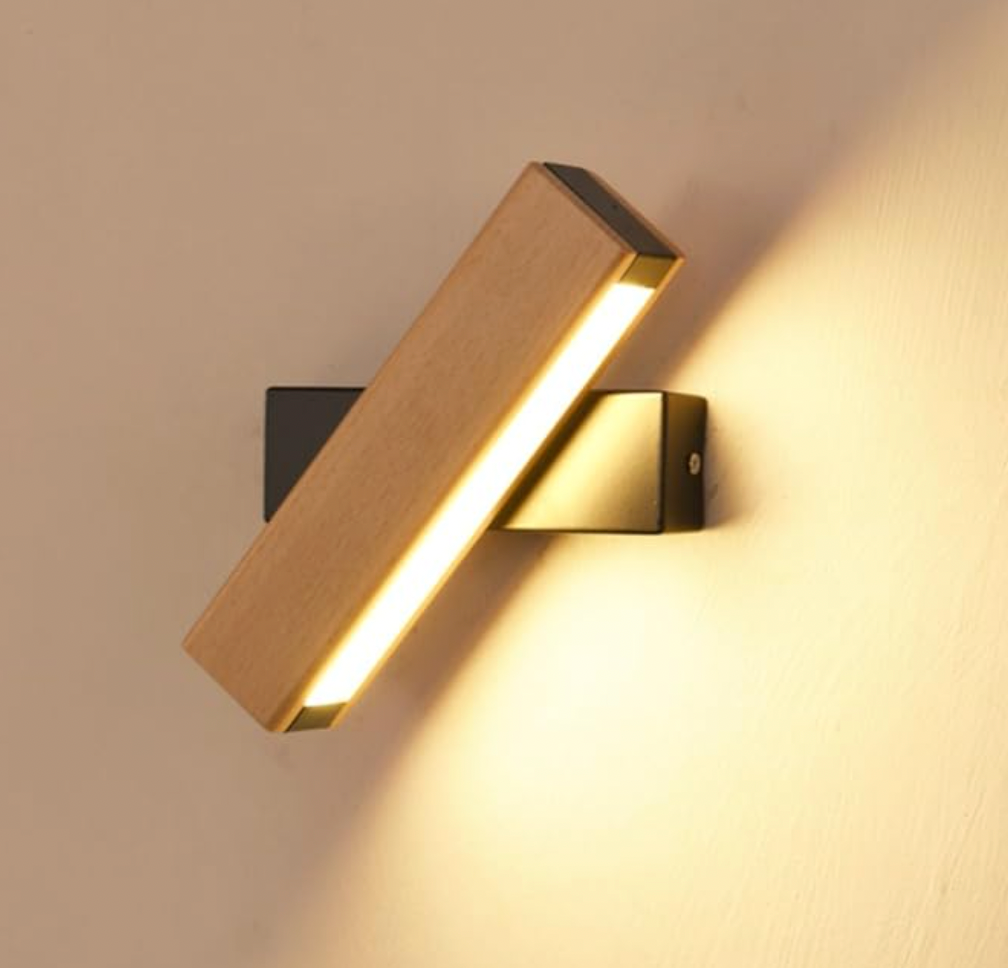 Japansk LED-væglampe | Minimalistisk drejelig væglampe
