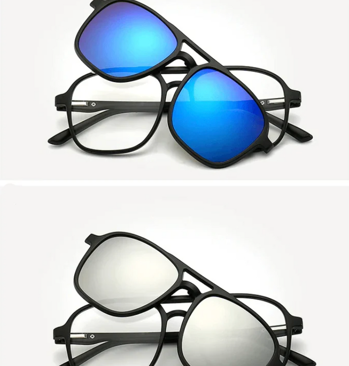 FlexView 6-i-1 | Solbriller med udskiftelige glas (1+1 gratis-tilbud)