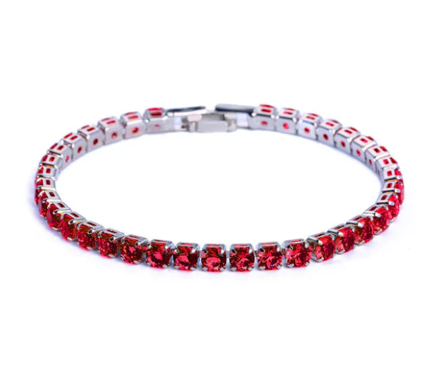Tennisarmbånd med zirconia - Aurora