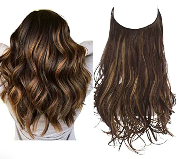 SecretHair | Ægte Hår Extensions Premium | 100% REMY-kvalitet | Volumen og Længde Uden Sømme | Naturlig Glans | Varmebestandig og Holdbar