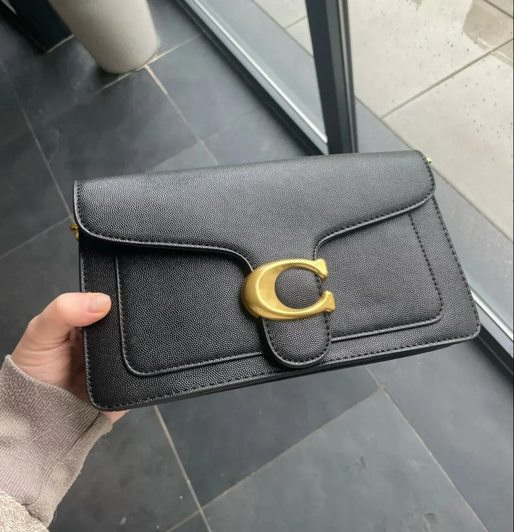 Coach Teller | Elegant skuldertaske til kvinder i brun | Vanero