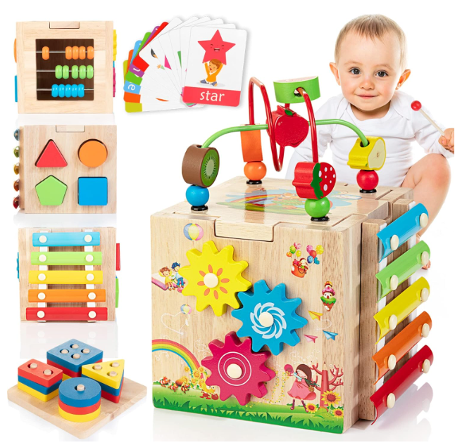 Montessori-terning 8-i-1 – Cubbi