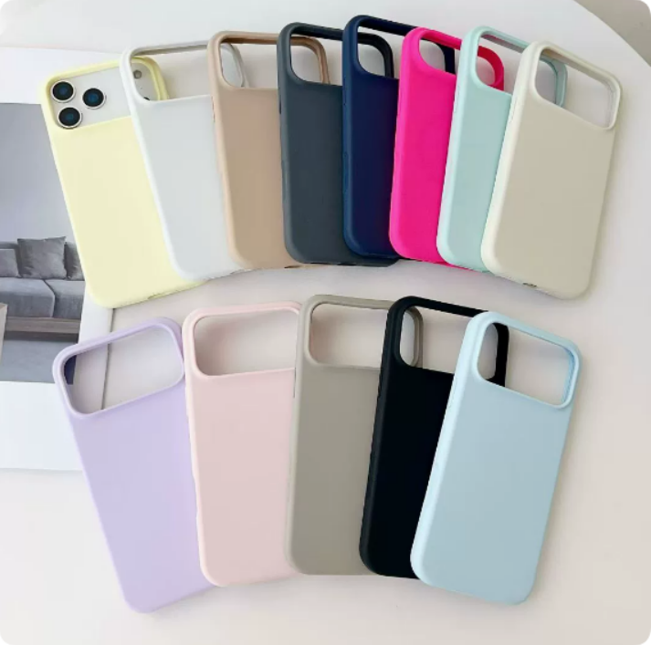 Silikonecover til iPhone med MagSafe – Stødsikkert – Blødt Foer – Premium Kvalitet