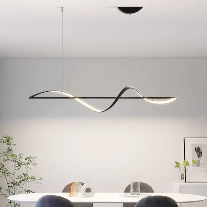 "Fala"-pendellampe – moderne LED-lampe til bord eller køkkenø