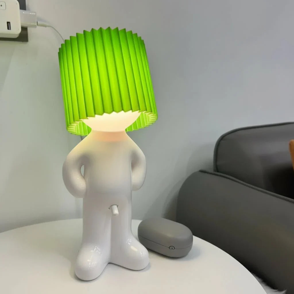 WACKYLAMP – legesyg LED-lampe til en munter stemning