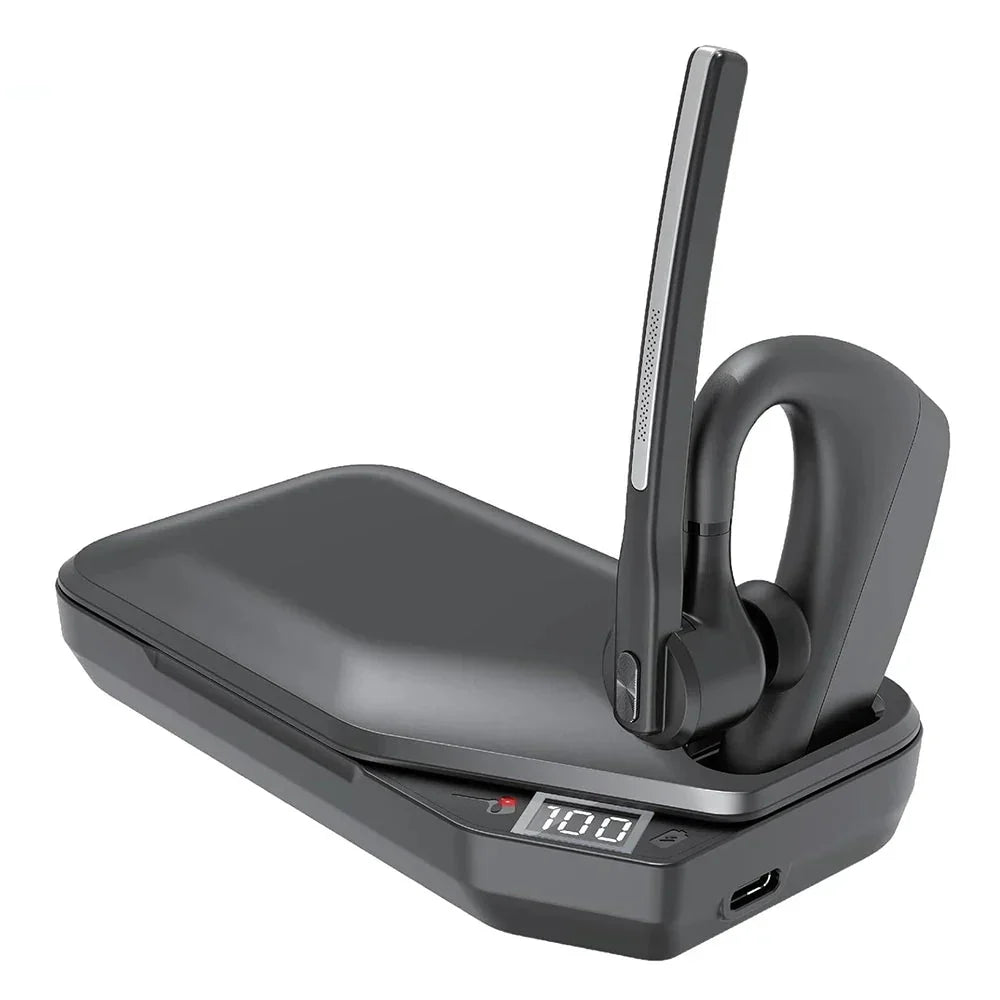 Støjreducerende Bluetooth-headset med dobbelte mikrofoner – Orivo