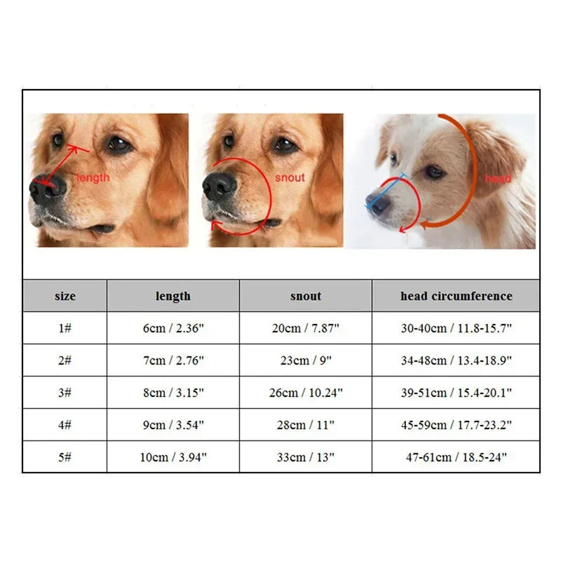 Justerbar hundemundkurv i silikone