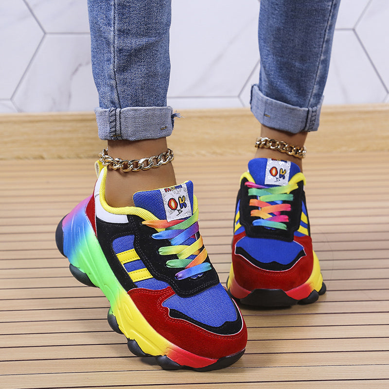 Farverige sneakers til kvinder – Solenya