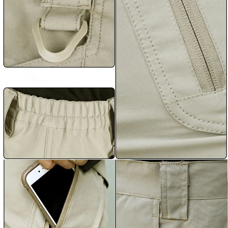 Taktiske cargoshorts til mænd | Funktionelt outdoor-design