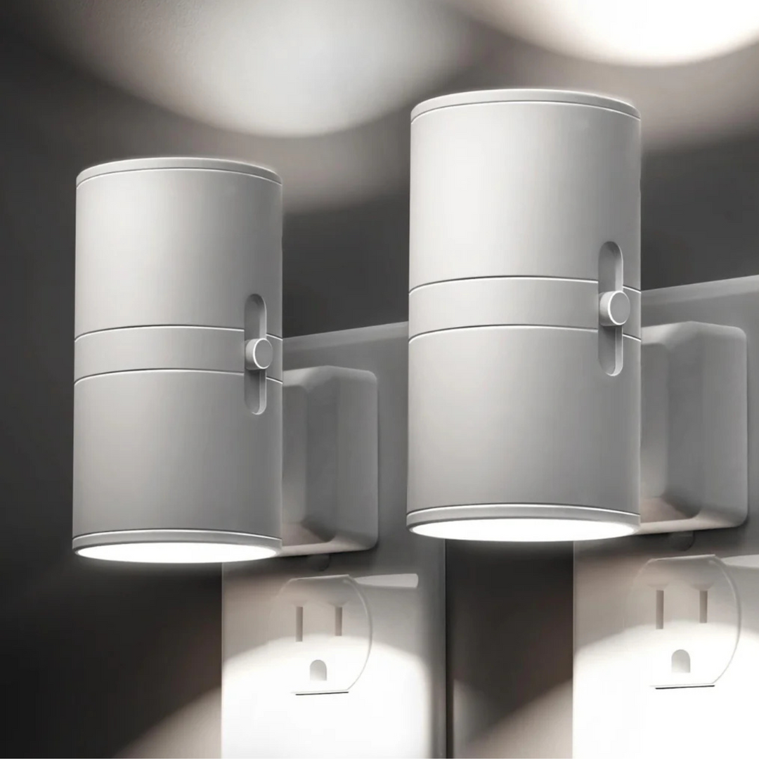 Bauhaus-design natlampe - dæmpbart LED-lys