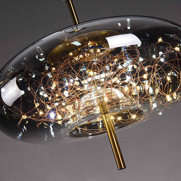 AstraGlow moderne pendellampe | luksuriøs LED-pendellampe til natbord