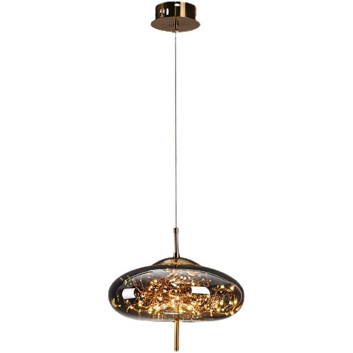AstraGlow moderne pendellampe | luksuriøs LED-pendellampe til natbord