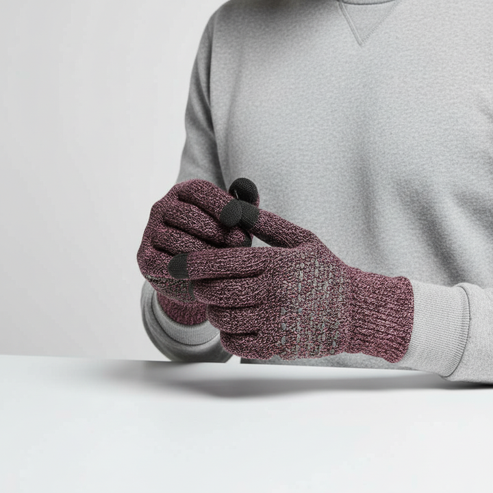 Termiske strikhandsker - CozyConnect